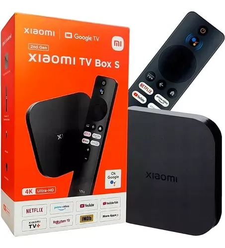 Xiaomi Mi Tv Box S 2 Gerao 4k Mdz-28-Aa Google Tv  - R$ 349